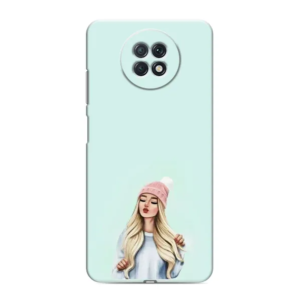 Чехол с рисунком «В шапке» для Xiaomi Redmi Note 9T Чехол с рисунком «В шапке» для Xiaomi Redmi Note 9T