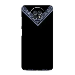 Силиконовый Чехол на Xiaomi Redmi Note 9T (Воротник вышиванки)