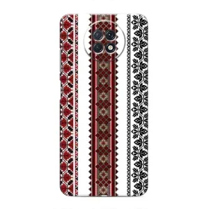 Силиконовый Чехол на Xiaomi Redmi Note 9T с картинкой Вышиванки (Вышиваночки)