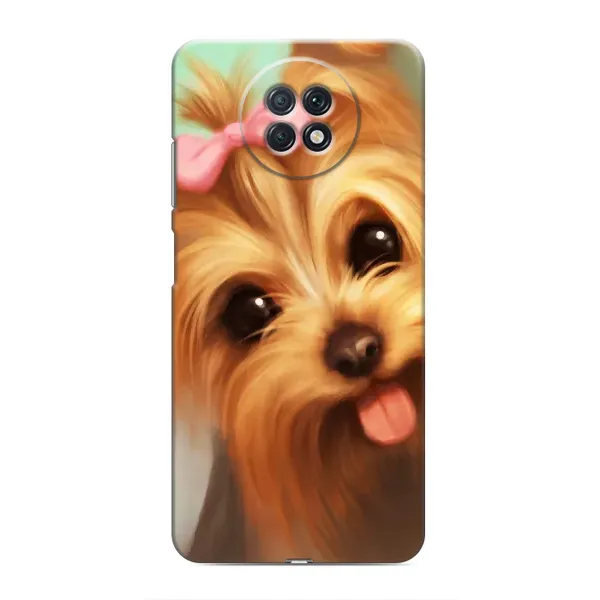 Чехол с рисунком «Йоршенский терьер» для Xiaomi Redmi Note 9T Чехол с рисунком «Йоршенский терьер» для Xiaomi Redmi Note 9T