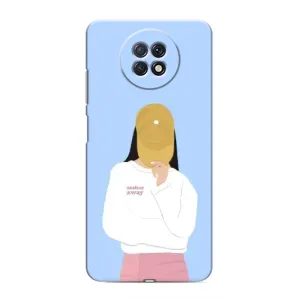 Силіконовый Чохол на Xiaomi Redmi Note 9T з картинкой Модных девушек (Жовта кепка)