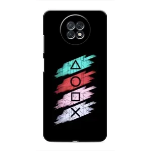 Чехол с рисунком «Значки Sony» для Xiaomi Redmi Note 9T