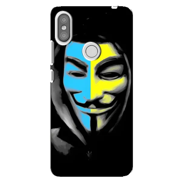 Чехол с рисунком «Анонимус патриот» для Xiaomi Redmi S2