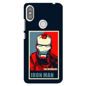 Чехол Супергерой Железный человек на Xiaomi Redmi S2 (Art Iron man)