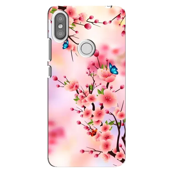 Чехол с рисунком «Бабочки на сакуре» для Xiaomi Redmi S2 Чехол с рисунком «Бабочки на сакуре» для Xiaomi Redmi S2