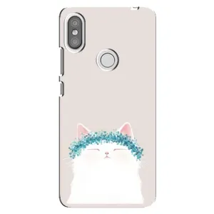 Чехол на тематику: Коты для Xiaomi Redmi S2 (Белый котик)