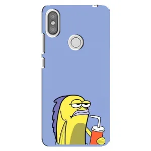 Бампер з принтом Меми для Xiaomi Redmi S2 (Байдужість)
