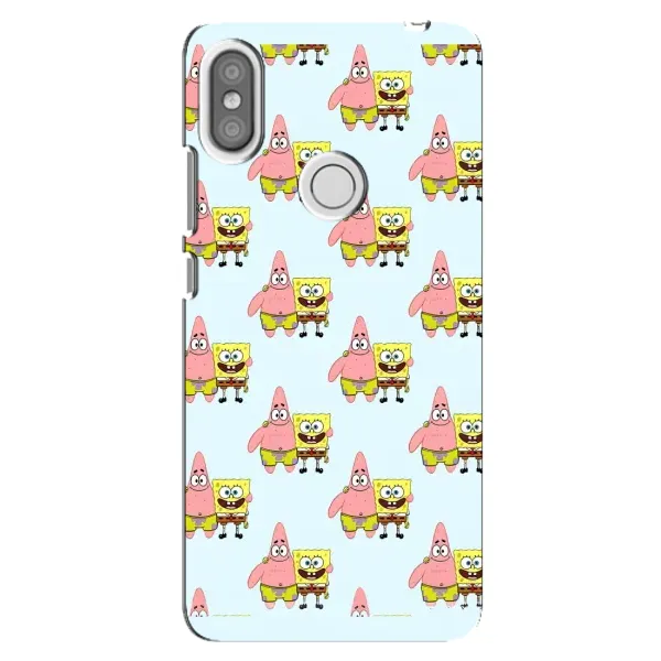 Чехол с рисунком «Боб и Патрик» для Xiaomi Redmi S2