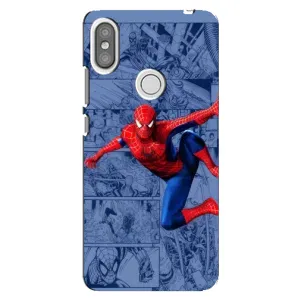 Силиконовый Чехол для Xiaomi Redmi S2 (Человек Паук)