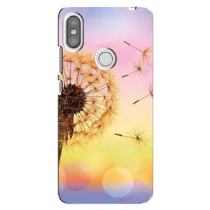 Силиконовый Чехол с одуванчиками на Xiaomi Redmi S2 (Цветок-одуванчик)