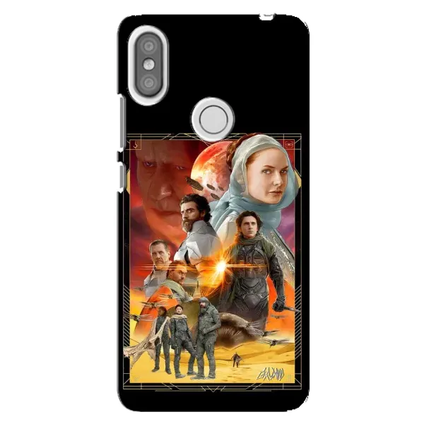 Чехол с рисунком «Д Ю Н А» для Xiaomi Redmi S2