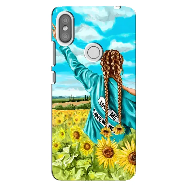 Чехол с рисунком «Девушка на поле» для Xiaomi Redmi S2 Чехол с рисунком «Девушка на поле» для Xiaomi Redmi S2