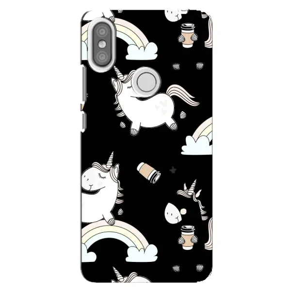 Чехол с рисунком «Единорог с кофе» для Xiaomi Redmi S2 Чехол с рисунком «Единорог с кофе» для Xiaomi Redmi S2