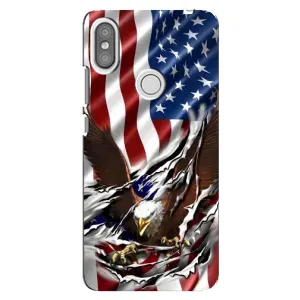 Фотограффия - Чехол Флаг USA для Xiaomi Redmi S2