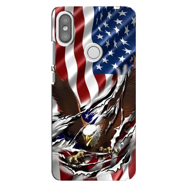 Чехол с рисунком «Флаг USA» для Xiaomi Redmi S2