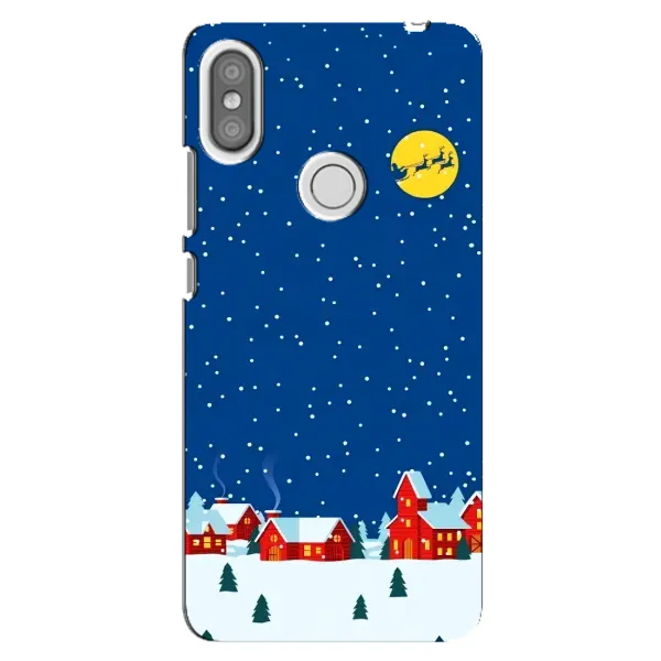 Чехол с рисунком «Город в снегу» для Xiaomi Redmi S2 Чехол с рисунком «Город в снегу» для Xiaomi Redmi S2