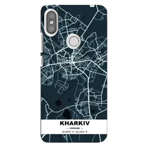 Чехлы силиконовые (Город Харьков) на Редми С2 (Харьков)