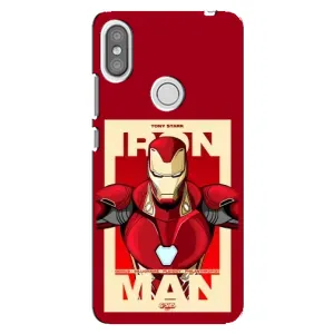 Чехол Супергерой Железный человек на Xiaomi Redmi S2 (Iron man)