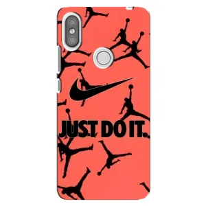 Силиконовый Чехол Nike Air Jordan на Редми С2