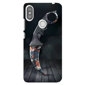 Чехол КИБЕРСПОРТ для Xiaomi Redmi S2 (Кинжал КС ГО)