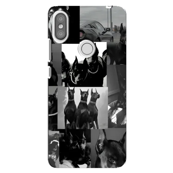 Чехол с рисунком «Коллаж Доберман» для Xiaomi Redmi S2 Чехол с рисунком «Коллаж Доберман» для Xiaomi Redmi S2