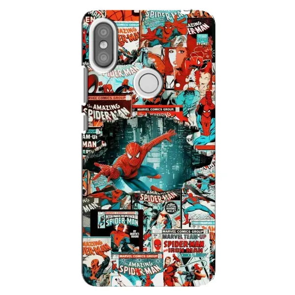 Чехол с рисунком «Комиксы Человек Паук» для Xiaomi Redmi S2 Чехол с рисунком «Комиксы Человек Паук» для Xiaomi Redmi S2