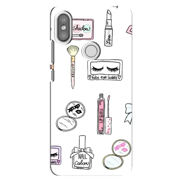 Чехол с рисунком «Косметика» для Xiaomi Redmi S2 Чехол с рисунком «Косметика» для Xiaomi Redmi S2