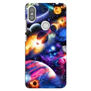 Чехлы КОСМОС для Xiaomi Redmi S2 (Космический мир)