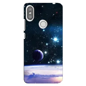 Чехол (ТПУ) с планетами на Xiaomi Redmi S2 (Космический вид)