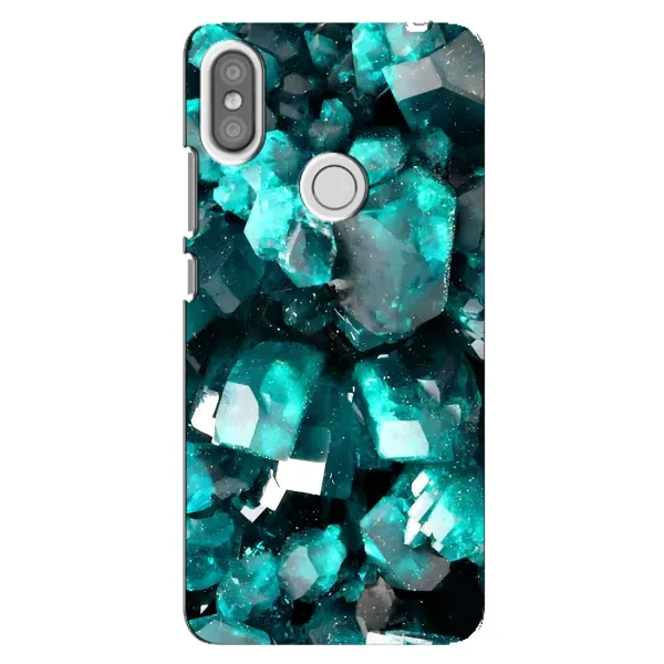 Чехол с рисунком «Кристалы» для Xiaomi Redmi S2