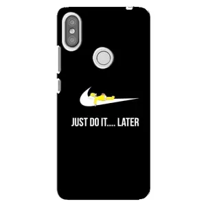 Силиконовый Чехол на Xiaomi Redmi S2 с картинкой Nike (Later)