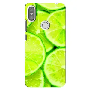 Чохол з зображенням смачної їжі для Xiaomi Redmi S2 (Лайм)