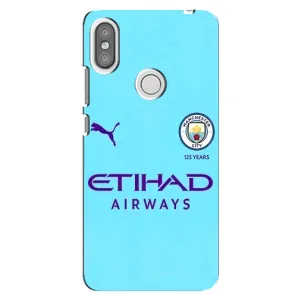 Силиконовые Чехлы принт Футбол на Xiaomi Redmi S2 (Man City)
