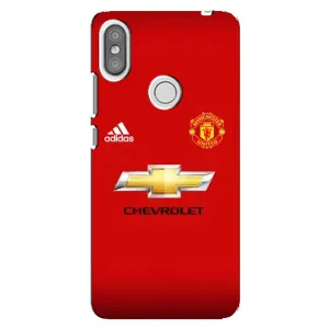 Силиконовые Чехлы принт Футбол на Xiaomi Redmi S2 (Man United)