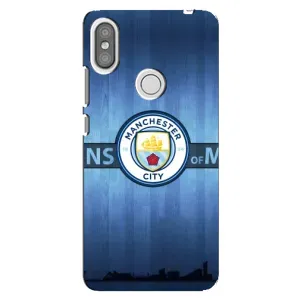 Силиконовые Чехлы принт Футбол на Xiaomi Redmi S2 (ManCity)