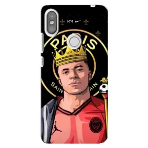 Чохол (TPU) з Футболістом на Xiaomi Redmi S2 (Mbappe King)