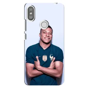 Чохол (TPU) з Футболістом на Xiaomi Redmi S2 (Мбаппешичка)