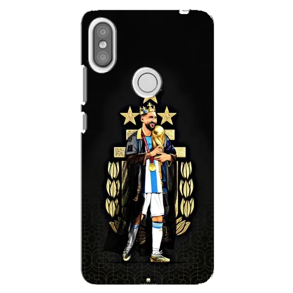 Чехол с рисунком «Месси король» для Xiaomi Redmi S2