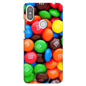 Чохол з зображенням смачної їжі для Xiaomi Redmi S2 (Різнокольорові M&M'S)