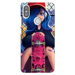Чехол с картинкой Модные Девчонки Xiaomi Redmi S2 (Модная девушка)