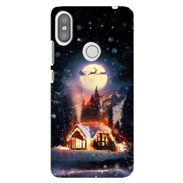 Чехол с рисунком «Настроение зимнее» для Xiaomi Redmi S2