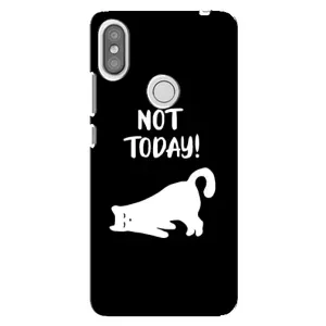 Бампер с изображением Котиков для Редми С2 (Not Today)