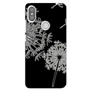 Силиконовый Чехол с одуванчиками на Xiaomi Redmi S2 (Одуванчики)