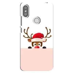Чохол Санта Клаус для Xiaomi Redmi S2 (Оленя)