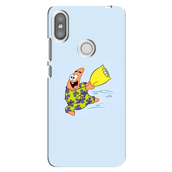 Чехол с рисунком «Патрик с подушкой» для Xiaomi Redmi S2
