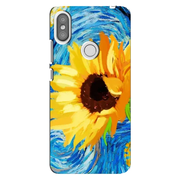 Чехол с рисунком «Подсолнух цветок» для Xiaomi Redmi S2