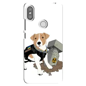 Чехол с принтом Собаки Патрон для Xiaomi Redmi S2 (Пёс Патрон с ракетой)
