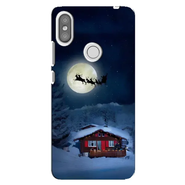 Чехол с рисунком «Санта» для Xiaomi Redmi S2
