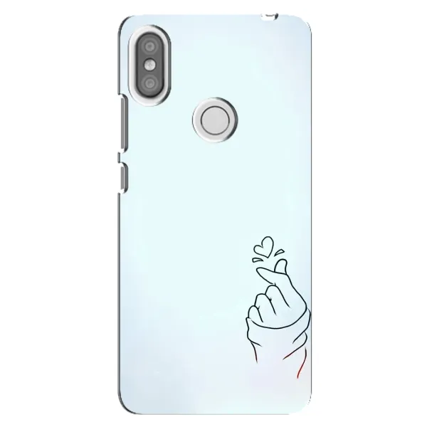 Чехол с рисунком «Сердце на голубом» для Xiaomi Redmi S2