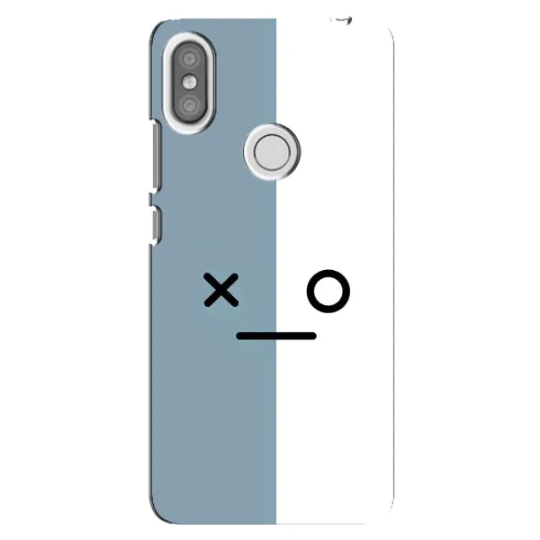 Чехол с рисунком «Серо-белый» для Xiaomi Redmi S2 Чехол с рисунком «Серо-белый» для Xiaomi Redmi S2
